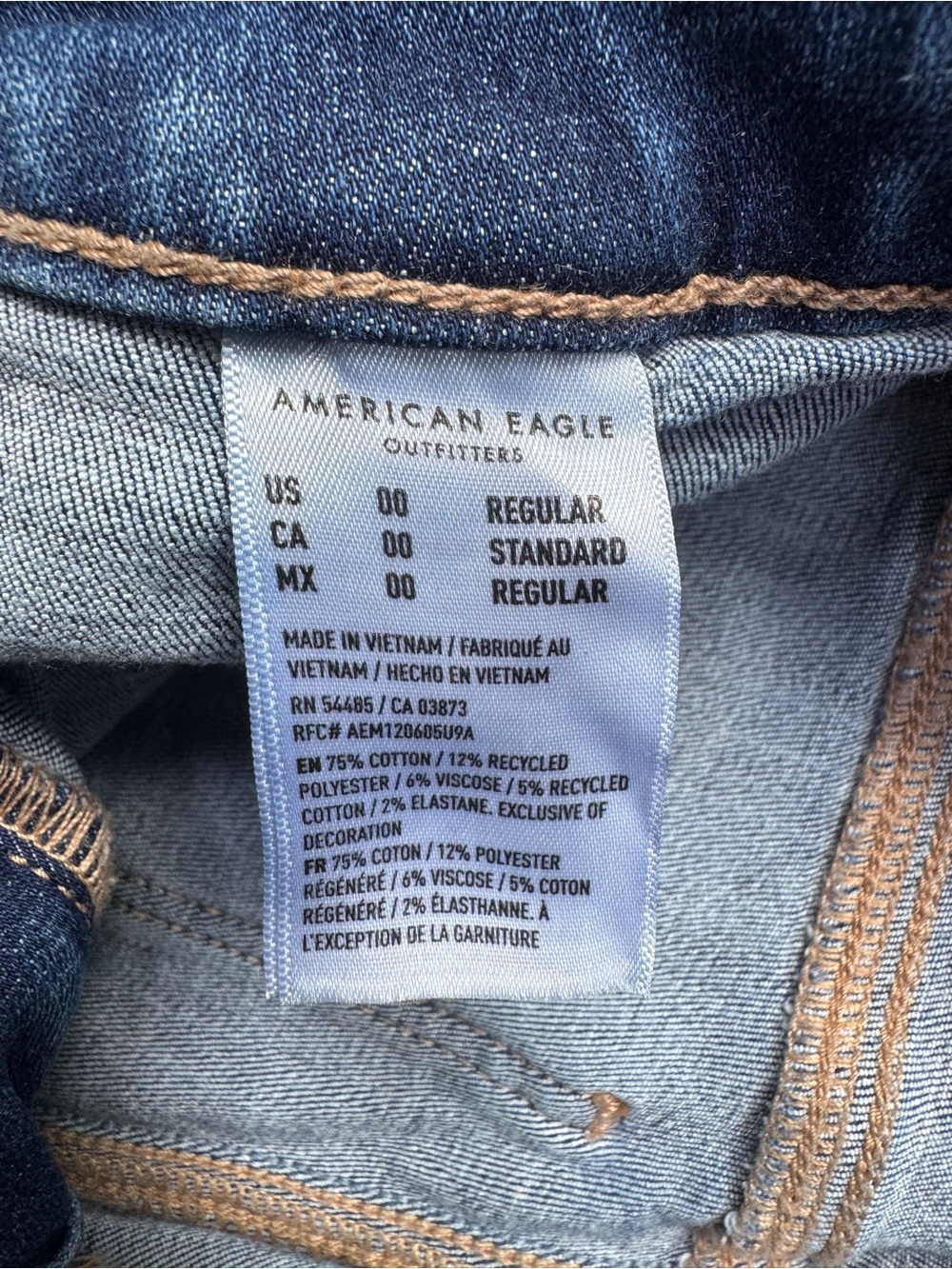 American Eagle Outfitters Women's Super High-Rise Flare - Size 00 Regular - Picture 11 of 14